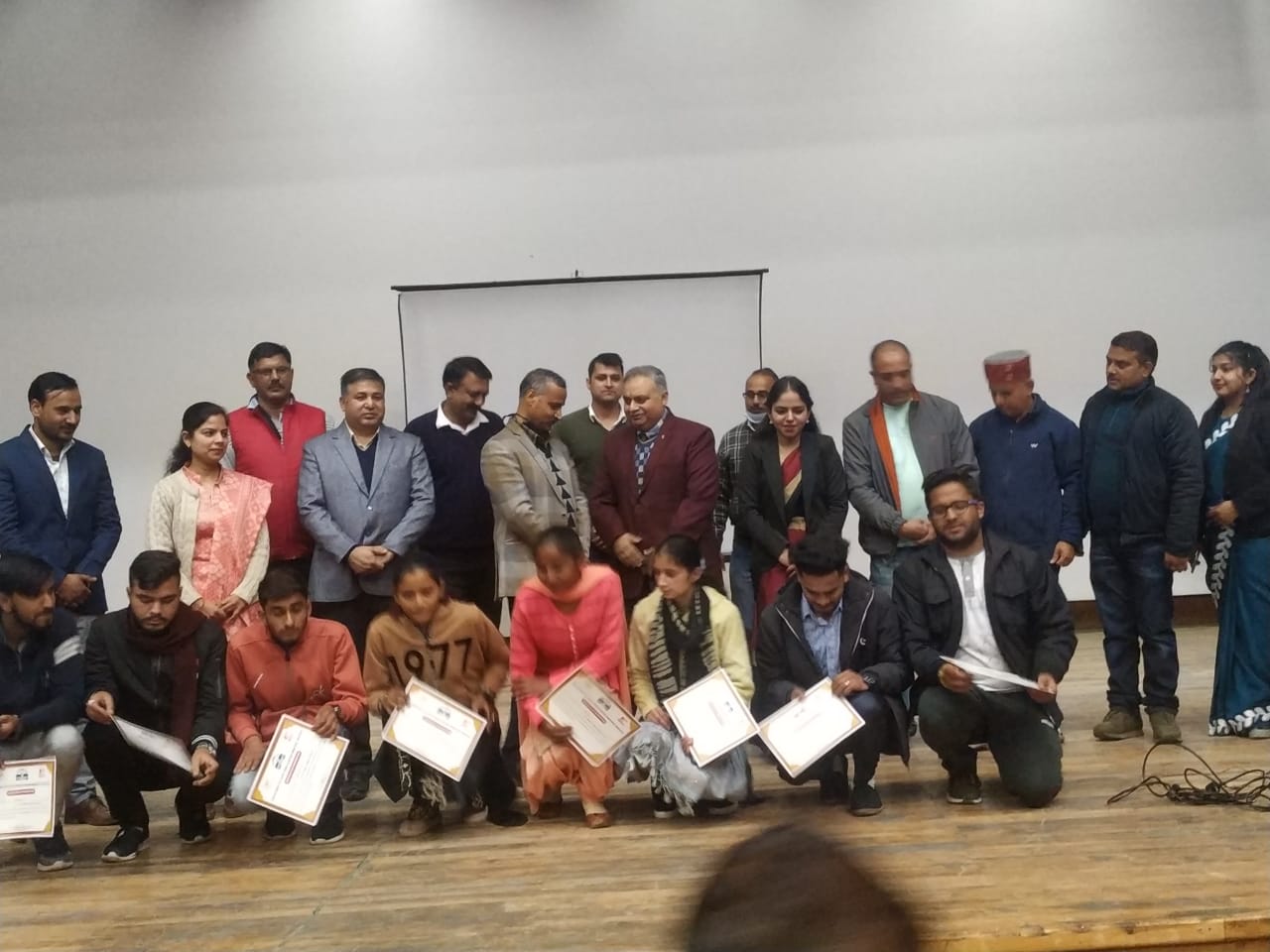 Quiz competition organized by excise and taxation Dept. HP held on 03-12-2021